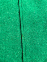 1960s Green Wool Mini Dress