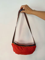 Vintage Red K-Way Jacket Packable Pouch