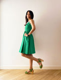 Lanz Originals Green Cotton Dress Side