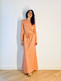 Lurex Maxi Dress Front